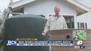 Rain sparks excitement in Scripps Ranch