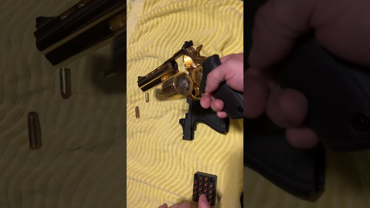 44 Mag Vs Glock 40 10 Mm