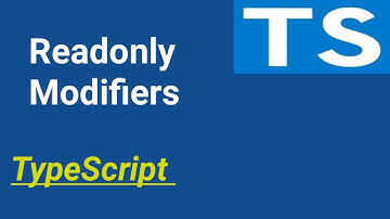 Readonly Modifer & Static | #11 | TypeScript tutorial in Hindi