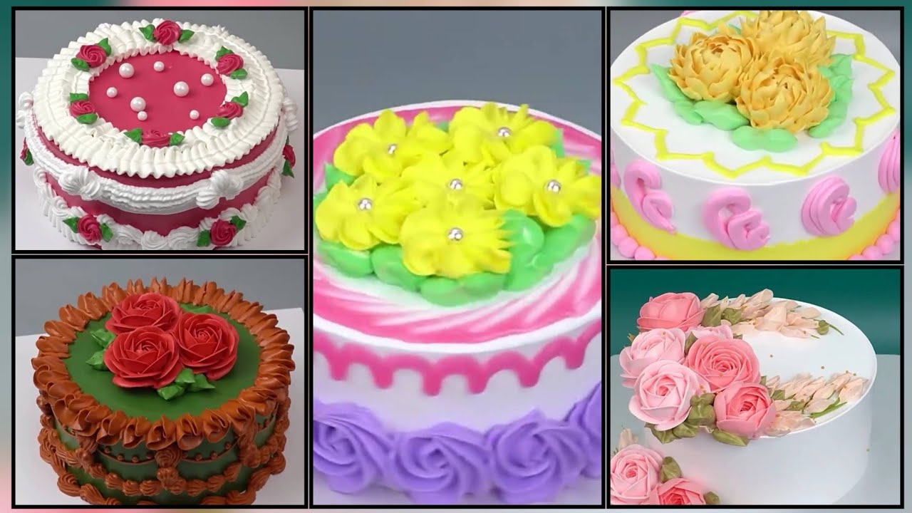 Trending 5 Cake Design Videos #trending #cakeclass #cakedesign @zaarascreativeideas3470 