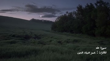 سورة طه بصوت القارئ عمر ضياء الدين 🤍