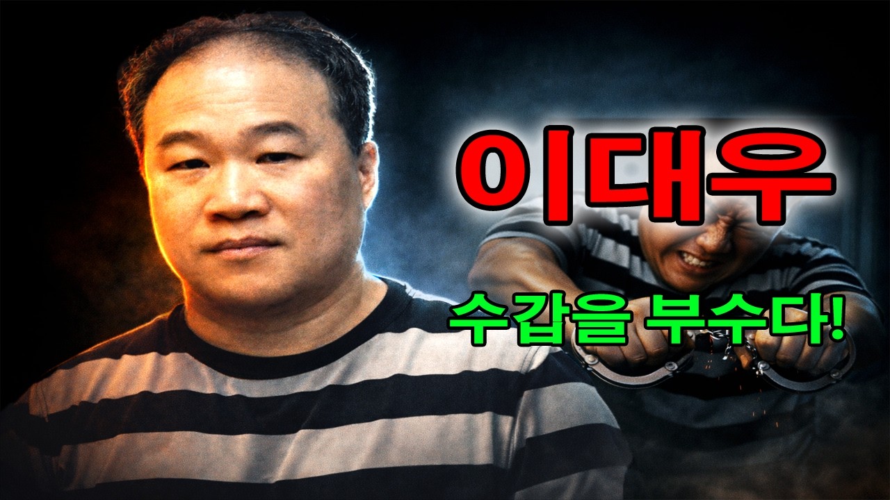 이대우 - 괴력 탈주범의 전설: 수갑을 맨손으로 부순 한국 최고 절도범의 26일 도주극