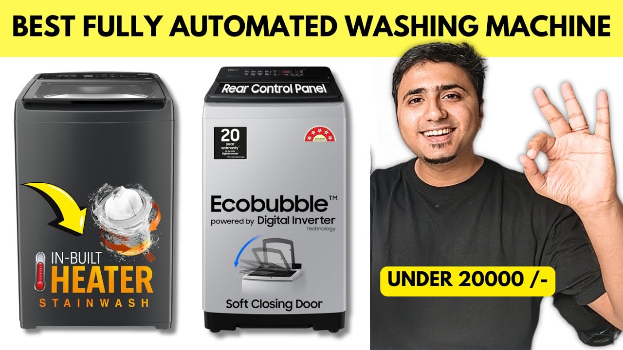 Best Fully Automatic Washing Machine Under 20000 in India (2025) 🔥Best washing machine 2025