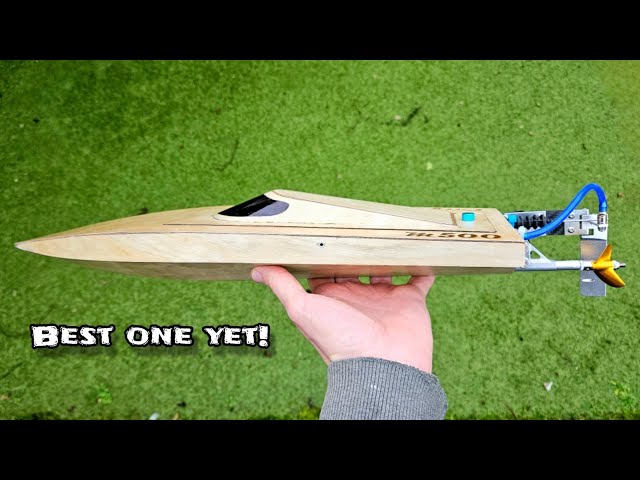 Homemade Rc Boat Plans