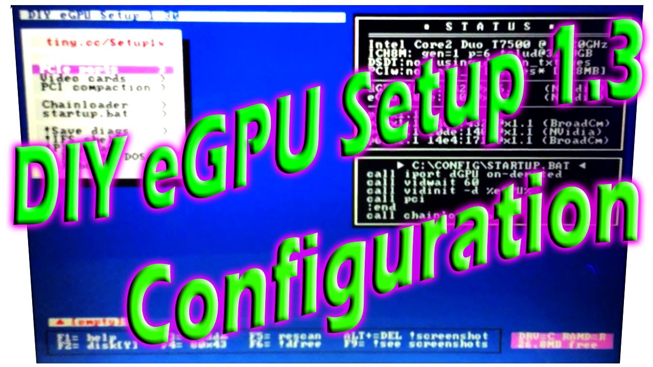 Cara menggunakan diy egpu setup 1.35 Cara menggunakan diy egpu setup 1.35
