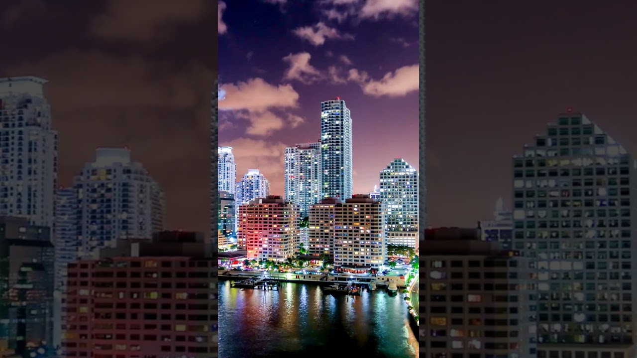 Miami by drone🌎🌇☀️(USA) 