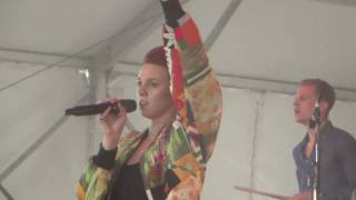 La Roux - Bulletproof (live) - Governors Ball New York 2014