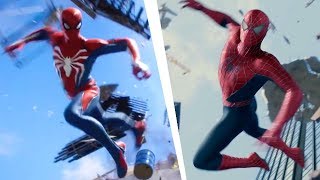 Spider-Man PS4 | Recreating Spider-Man 3 Saving Gwen Stacy scene