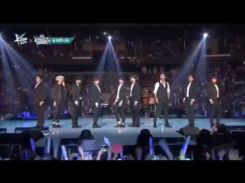 150813 Super Junior 슈퍼주니어 - DEVIL @ M Countdown KCON 2015