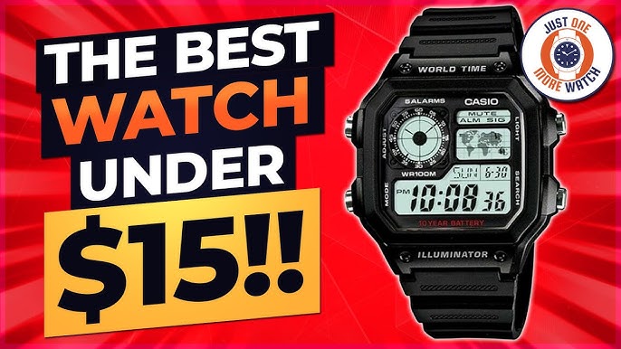 5 Minute Watch Review - Casio AE1200 - Casio Royale!! 