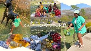 Vlog : Rainbow picnic w my girls || Zambian YouTuber🇿🇲