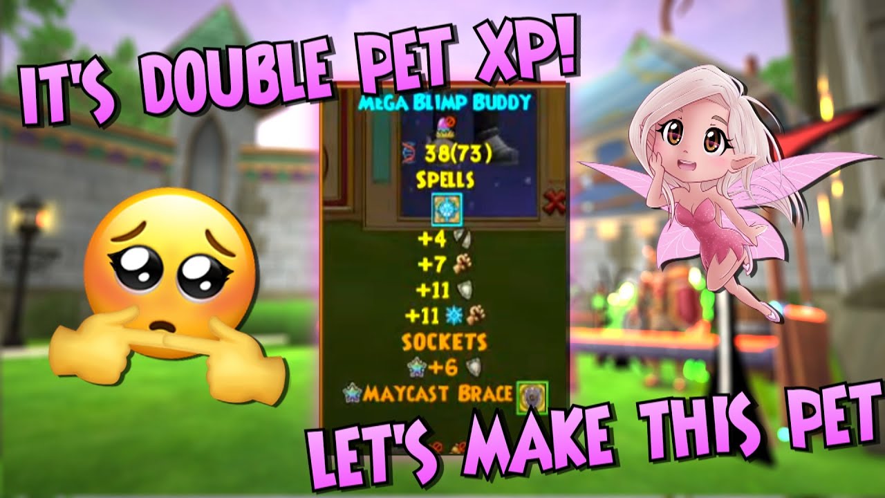 🔴Wizard101 LIVE DOUBLE PET XP AAAA YouTube