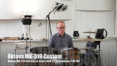 Oktava MK319 Custom vs Shure KSM 32 vs Neumann TLM 103