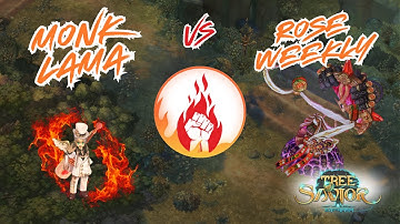 [Tree Of Savior] [Patch lv 500] Crusader Monk Lama in Rose Weekly