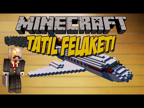 Minecraft | TATİL FELAKETİ!! | Tatil Macerası - Bölüm 1