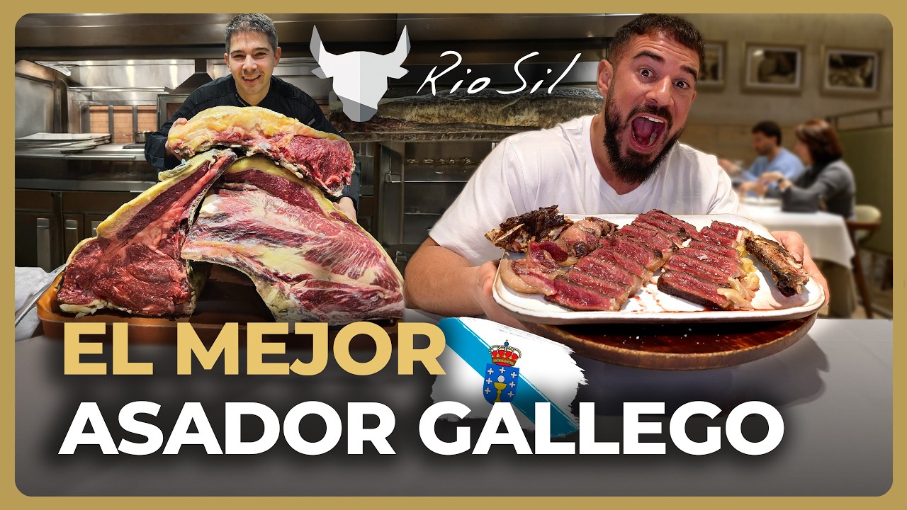 EL RESTAURANTE de CARNES GALLEGAS muy FAMOSO en GALICIA