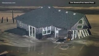 Cape Hatteras National Seashore To Deploy Cleanup Crews To Sites Of Buxton House Collapses Friday