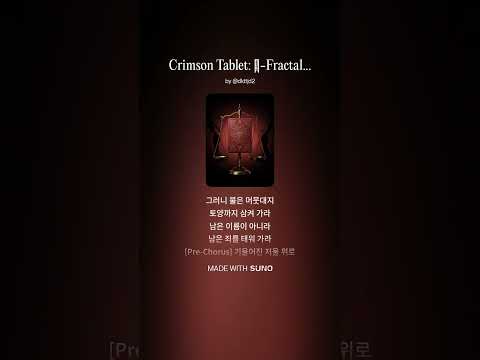 Crimson Tablet  φ Fractal Requiem 1