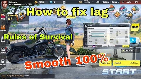 How to fix lag rules of survival season 9 for ios 2019