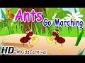 Ants go marching song i kidss for kids i kids carnival kidsnurseryrhymes cartoon