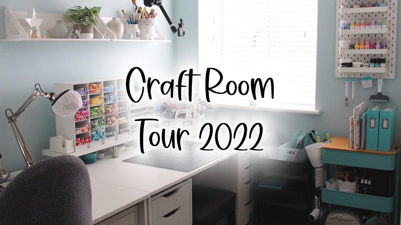 Craft Room Tour 2022 | The Card Grotto