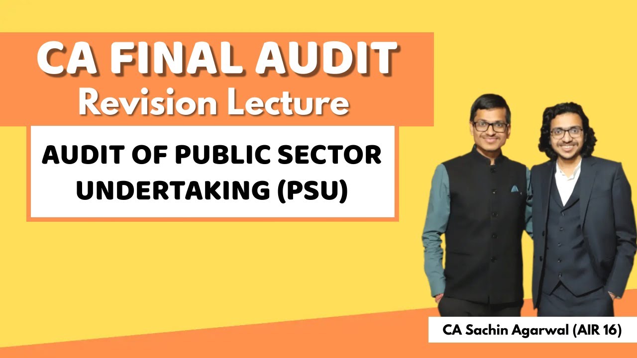 AUDIT OF PUBLIC SECTOR UNDERTAKINGS Revision | CA Final AUDIT | CA ...