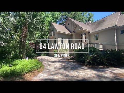 64 Lawton Road, Hilton Head, SC home video tour