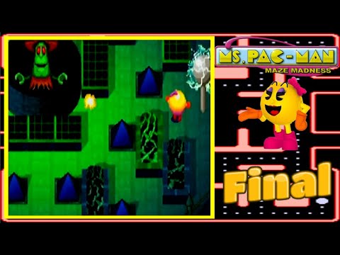 Ms. Pac-Man Maze Madness walkthrough final