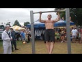 Doug Holmberg, World&#39;s Strongest 64 year old, 22 Perfect Pull ups, 2nd of 3 sets, last day of the MN