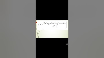 Rank Correlation - Repeated Ranks (Part 2)