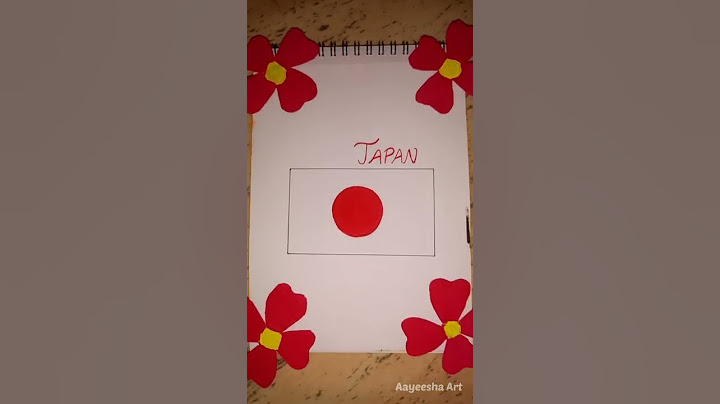 #4 Japan flag #drawing #painting #shorts