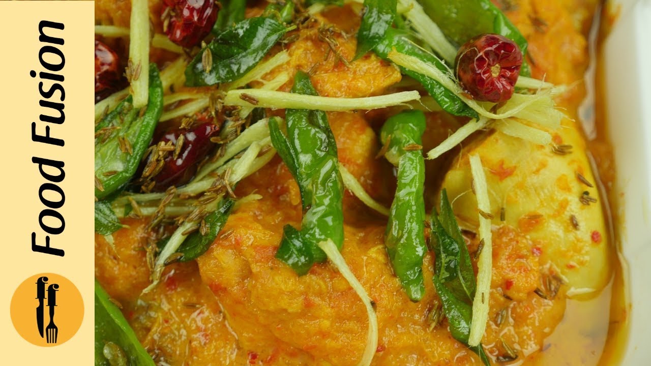 Spicy Coconut Chicken Recipe By Food Fusion - YouTube