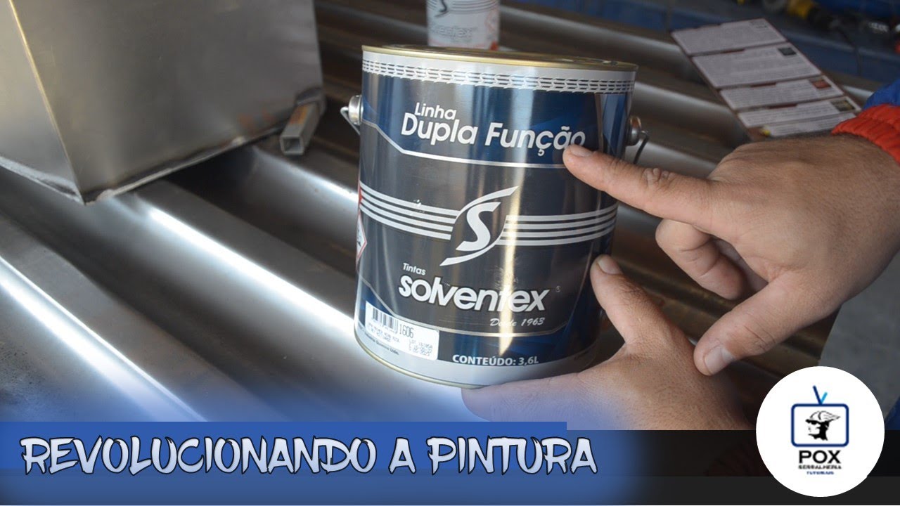 NÃO PINTE METAL ANTES DE VER ESSE VÍDEO
