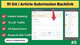 Details Best Article Submission Website to Drive 71.M Monthly Traffic | Russia & USA Traffic | #offpageseo Guide
