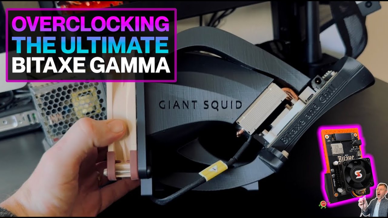 Экстремальный разгон Bitaxe — стремление создать идеальную систему воздушного охлаждения для мате...