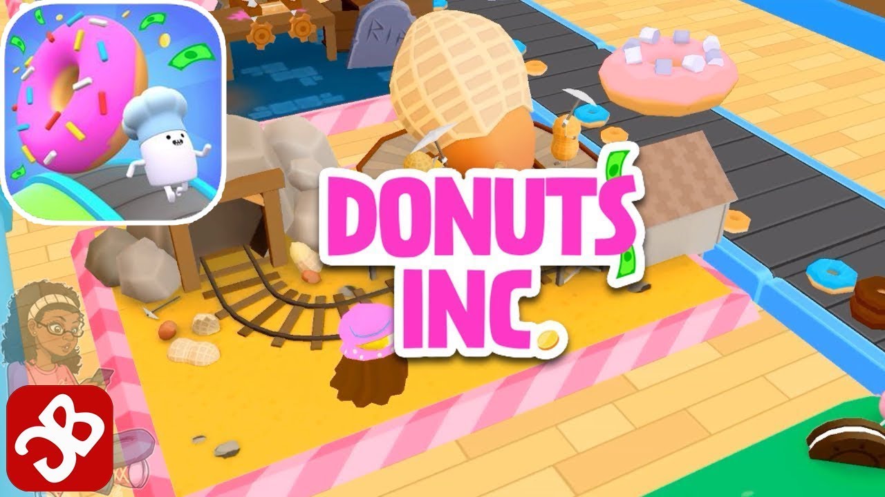 Donuts Inc (By Lifebelt Games) - iOS/Android - Gameplay Video