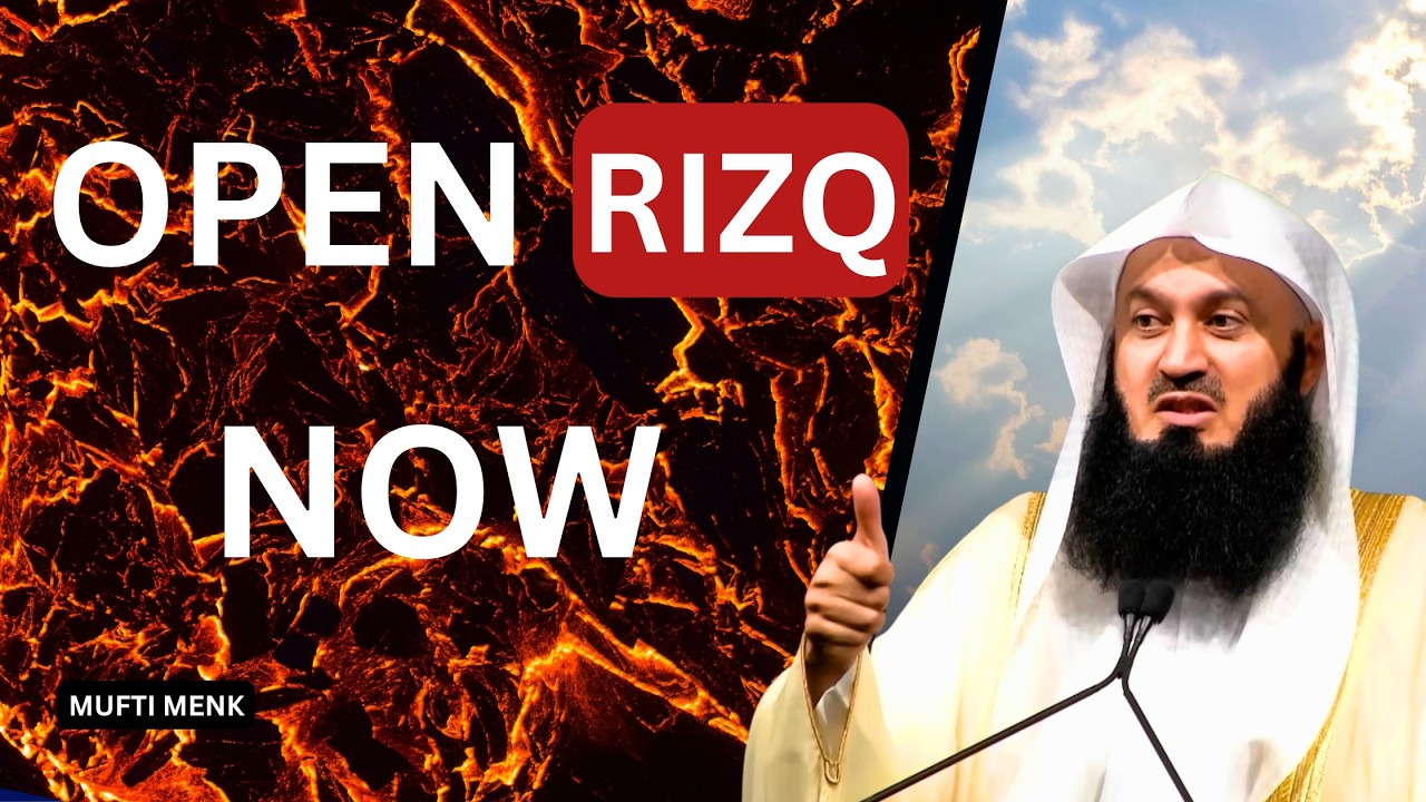 Recite This Surah & Watch Allah Increase Your Rizq |  Mufti Menk