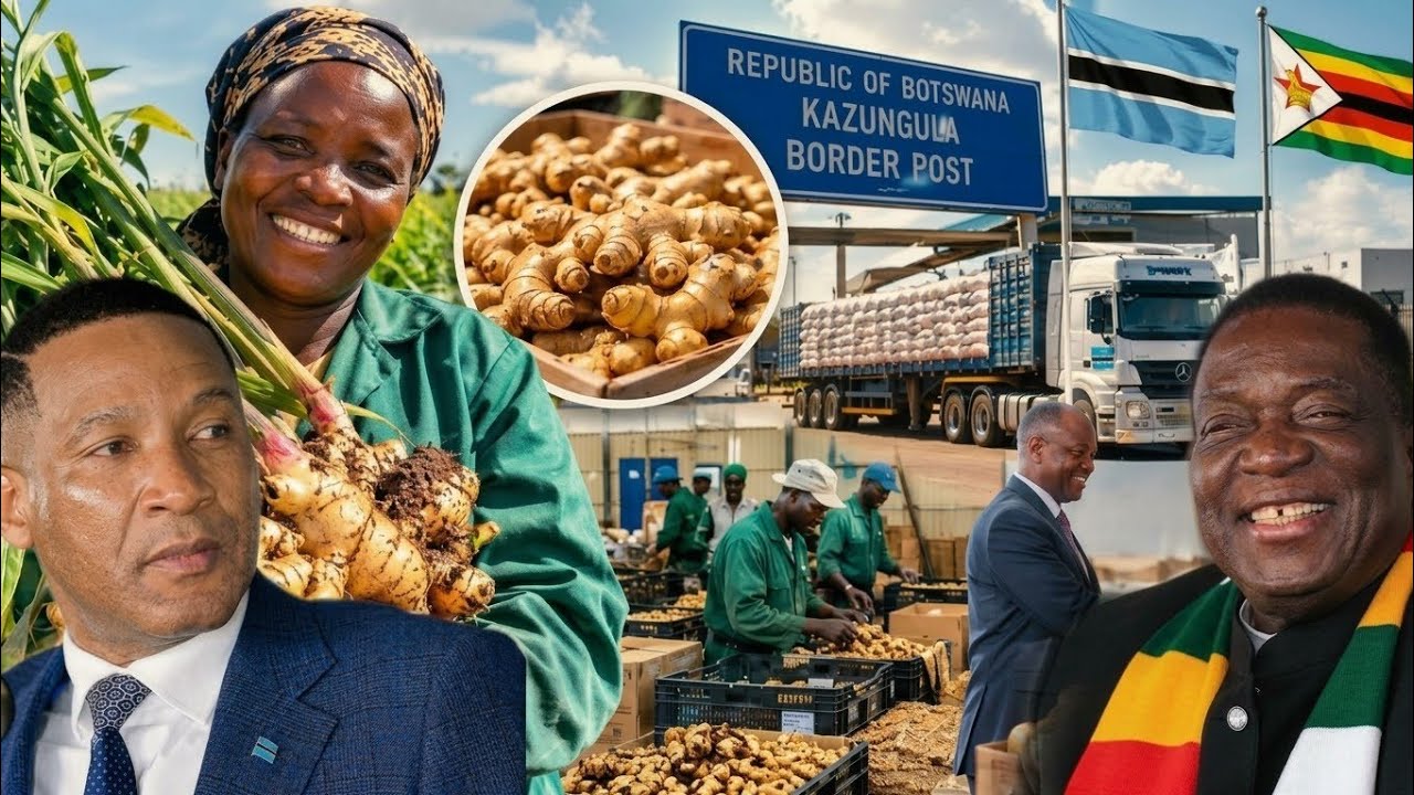 Still from The $200 Million Botswana Demand: How Zimbabwean Farmers Are Getting Rich Exporting Ginger