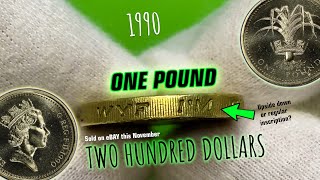 One Pound Coin Found - See How Much It's Worth on eBay! screenshot 4