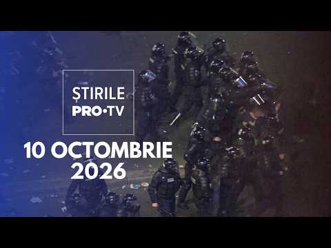 Știrile PRO TV - 10 Octombrie 2026 | Faptele din Dosarul 10 august, prescrise