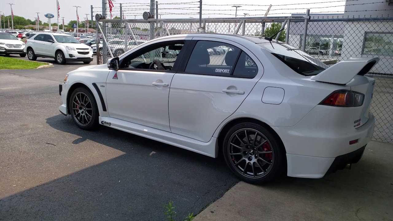 2015 Evo X Final Edition | testing out the new manzo exhaust PART 1