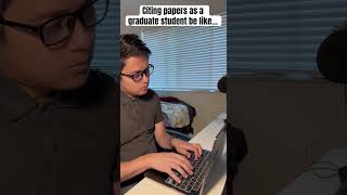 Did your first paper read like this? #funny #academia #gradschoollife #gradschool #phd #phdlife