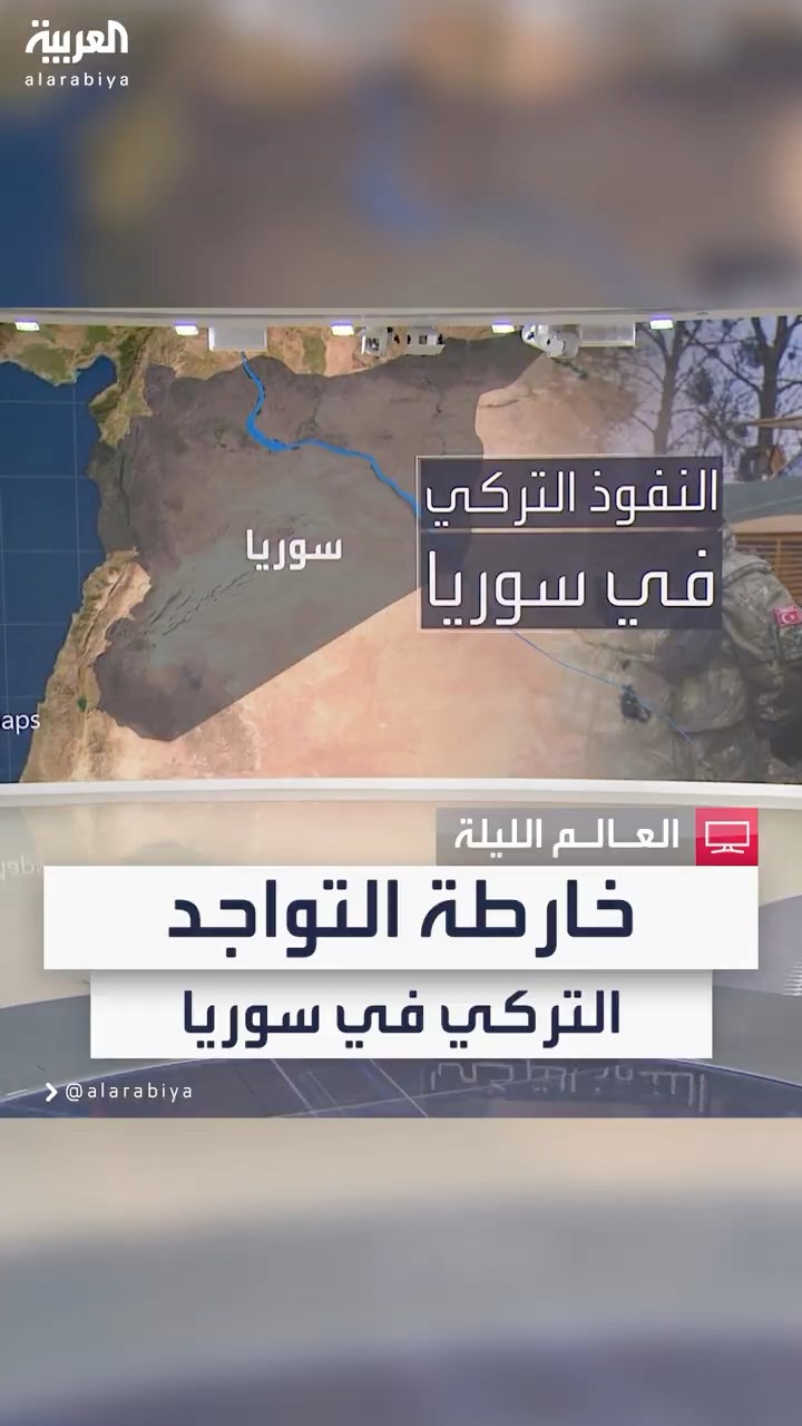 خارطة الوجود العسكري لتركيا على الأراضي السورية