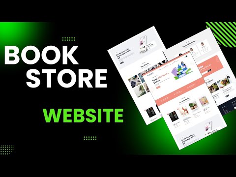 Online Book Store Website Design - HTML CSS & JavaScript - PHP & MySQL ...