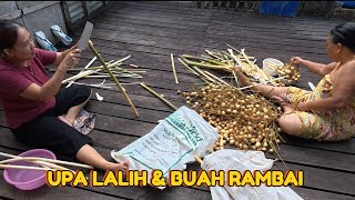 Gara2 Indai Nya Suruh Guna Pinggan Baru Lain Macam Kenyangnya 😍 walaupun Berlauk Umbut Lalih Sahaja💞