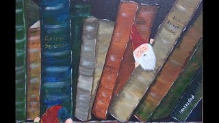 acrylic painting books easy paintings beginners gnomes beginner simple paint
