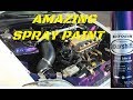 Color changing spray painted engine bay (DETAILED)