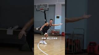 #篮球45度反跑上篮#吕晓明篮球训练营#篮球技巧教学