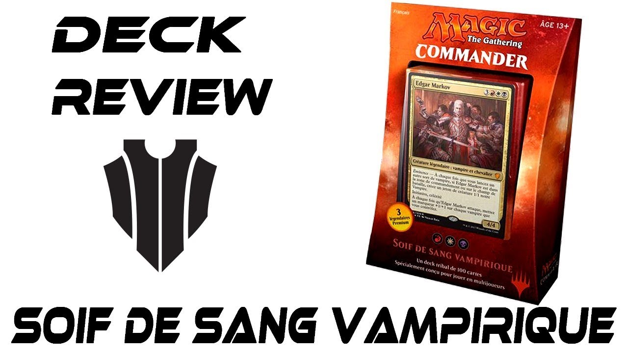 mtg commander 2017 vampire deck Decks & More Compatible with Magic The Gathering: Black White - Modern Legal - Custom Built - MTG A single individual card from the Magic Vampire Commander 2017 Tokens