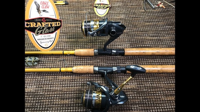 Eagle Claw Featherlight Spinning Rod Review! (BEST ULTRALIGHT ROD